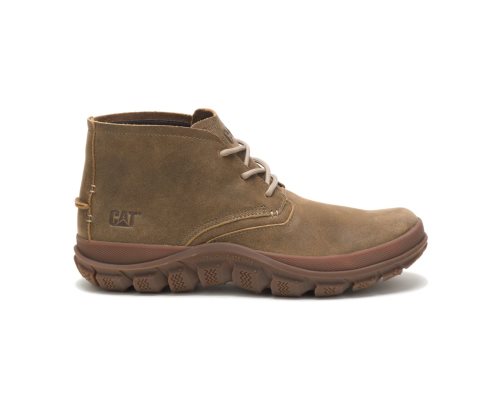 Caterpillar CAT Fused Tri Mid Boot Moški Delovni Čevlji Rjave Zelene | CAT-314PN