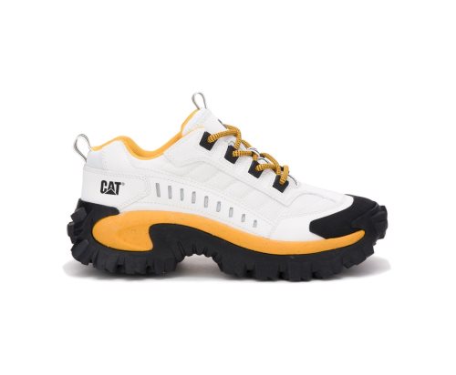 Caterpillar CAT Intruder Shoe Moški Casual Čevlji Bele Rumene | CAT-493ZM