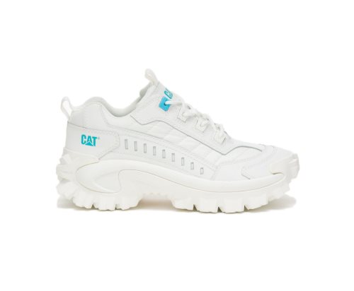 Caterpillar CAT Intruder Shoe Ženske Casual Čevlji Bele Modre | CAT-849AH