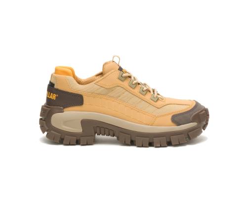 Caterpillar CAT Invader Steel Toe Moški Delovni Čevlji Rjave Rumene | CAT-807KO