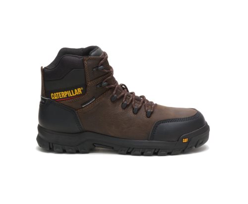 Caterpillar CAT Resorption Waterproof Composite Toe Moški Delovni Čevlji Rjave | CAT-621JO