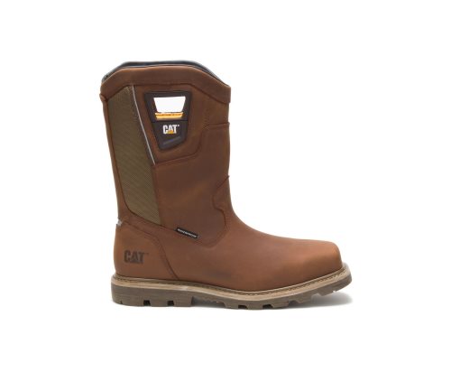 Caterpillar CAT Stillwell Waterproof Steel Toe Moški Delovni Čevlji Bakrene | CAT-481OV