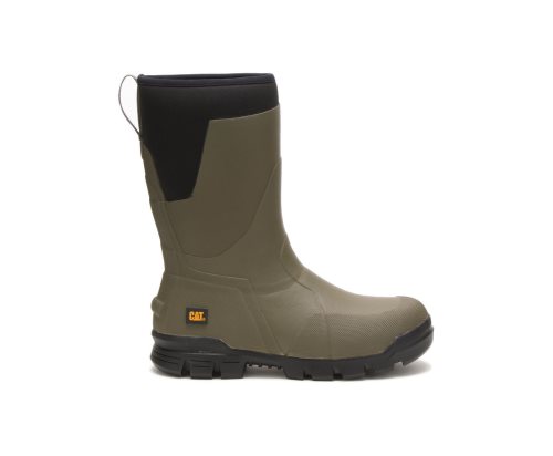 Caterpillar CAT Stormers 11" Boot Moški Gumijasti škornji Olivno Zelene | CAT-139UE