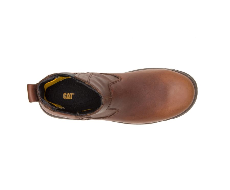 Caterpillar CAT Abbey Steel Toe Ženske Delovni Čevlji Bakrene | CAT-651LN