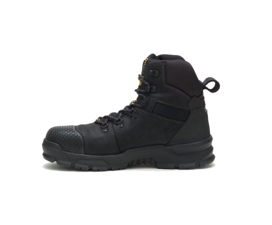 Caterpillar CAT Accomplice X Waterproof Steel Toe Moški Delovni Čevlji Črne | CAT-107KB