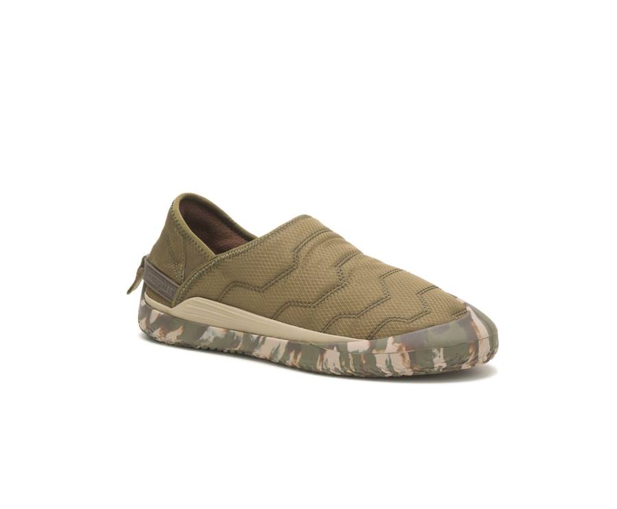 Caterpillar CAT Crossover Slip On Moški Casual Čevlji Temno Olivno Zelene | CAT-829KO