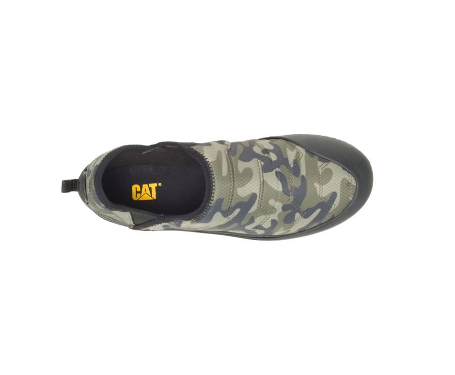 Caterpillar CAT Crossover Slip On Moški Casual Čevlji Maskirni Vzorec | CAT-832KO