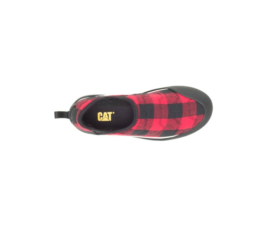 Caterpillar CAT Crossover Slip On Ženske Casual Čevlji Rdeče | CAT-770KO