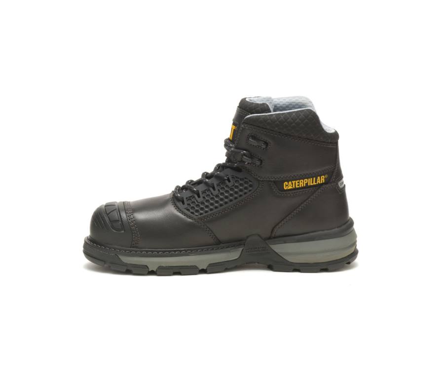 Caterpillar CAT Excavator Superlite Cool Carbon Composite Toe Moški Delovni Čevlji Črne | CAT-785KO