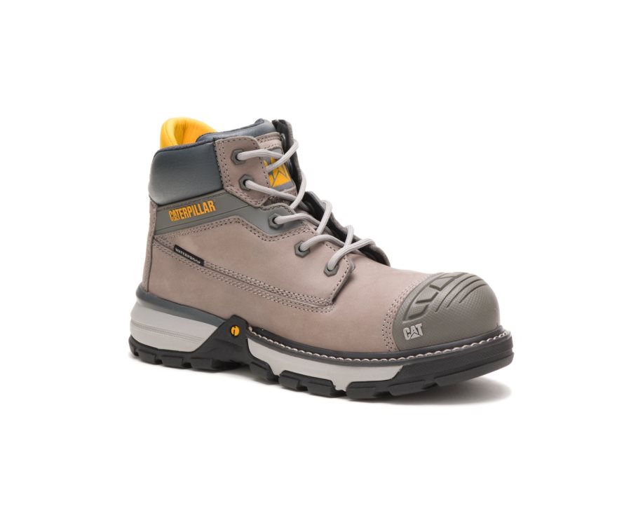 Caterpillar CAT Excavator Superlite Waterproof Nano Toe Ženske Delovni Čevlji Sive | CAT-310BA