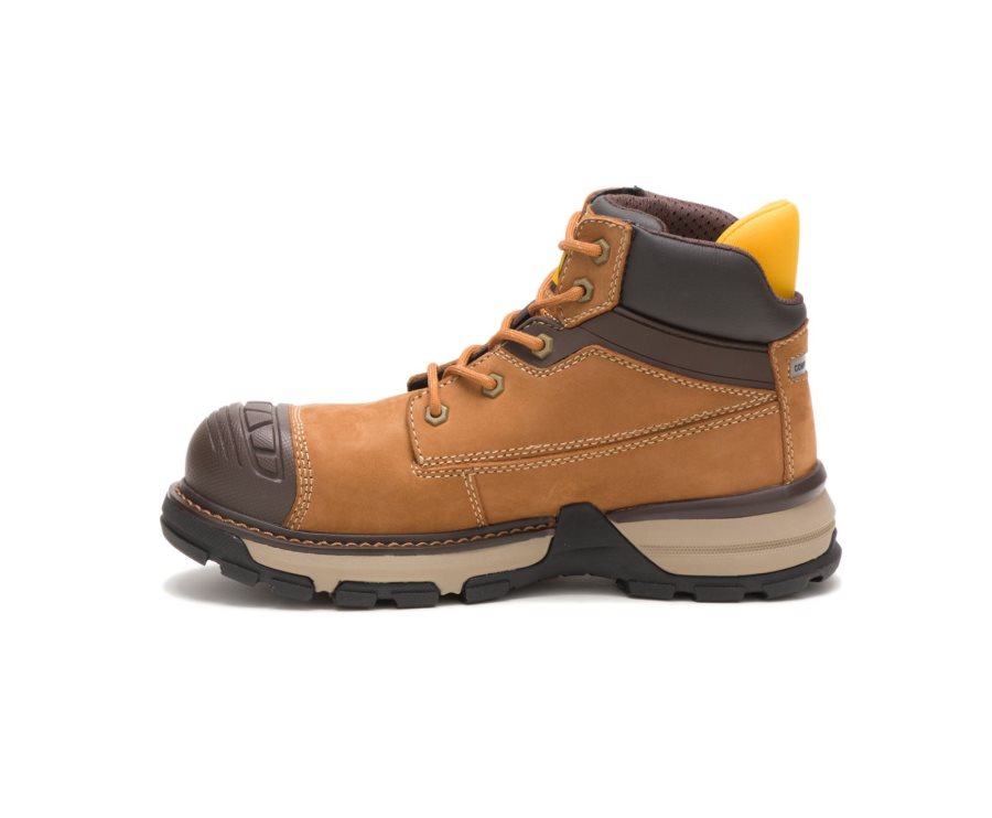 Caterpillar CAT Excavator Superlite Waterproof Nano Toe Ženske Delovni Čevlji Rjave | CAT-459UL