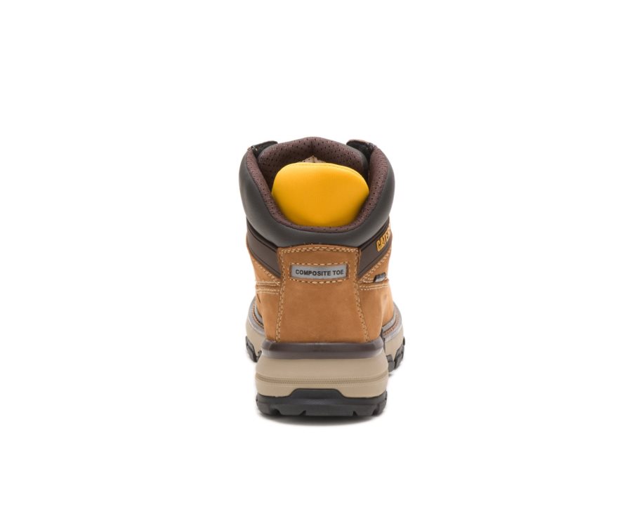 Caterpillar CAT Excavator Superlite Waterproof Nano Toe Ženske Delovni Čevlji Rjave | CAT-459UL