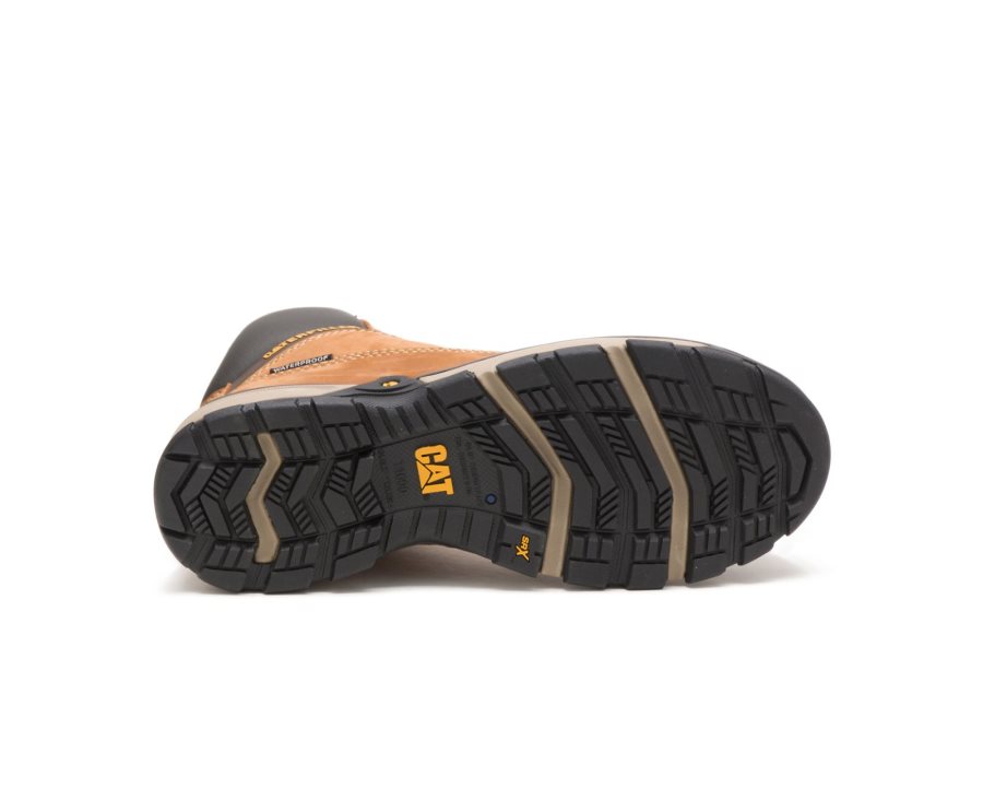 Caterpillar CAT Excavator Superlite Waterproof Nano Toe Ženske Delovni Čevlji Rjave | CAT-459UL