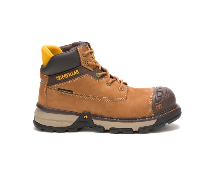 Caterpillar CAT Excavator Superlite Waterproof Nano Toe Ženske Delovni Čevlji Rjave | CAT-459UL