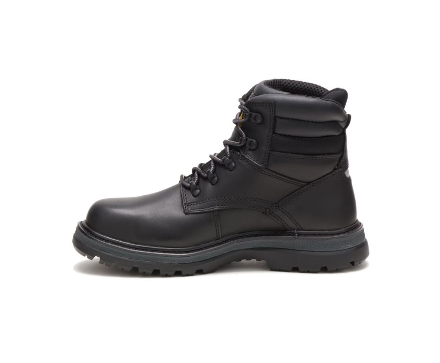 Caterpillar CAT Fairbanks Steel Toe Moški Delovni Čevlji Črne | CAT-159YB