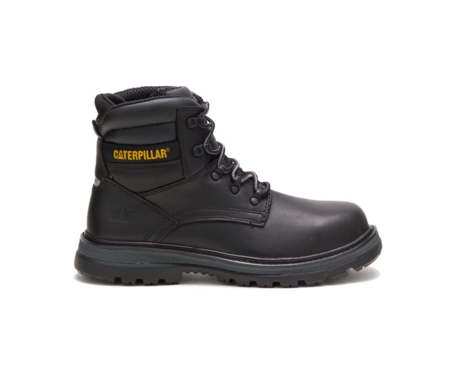 Caterpillar CAT Fairbanks Steel Toe Moški Delovni Čevlji Črne | CAT-159YB