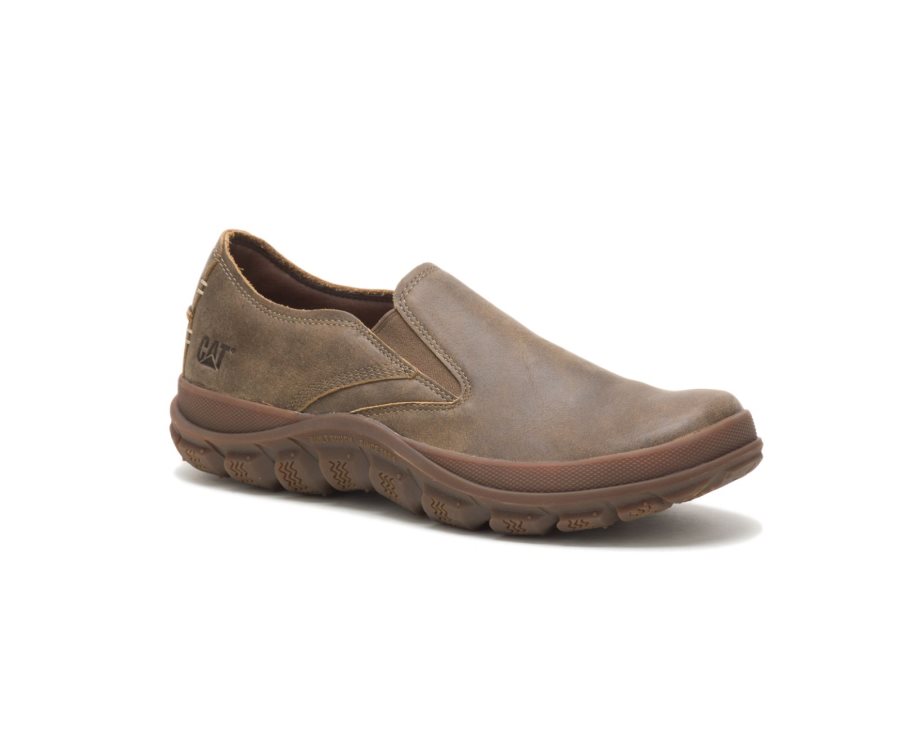 Caterpillar CAT Fused Slip On Shoe Moški Superge Rjave Zelene | CAT-873MY