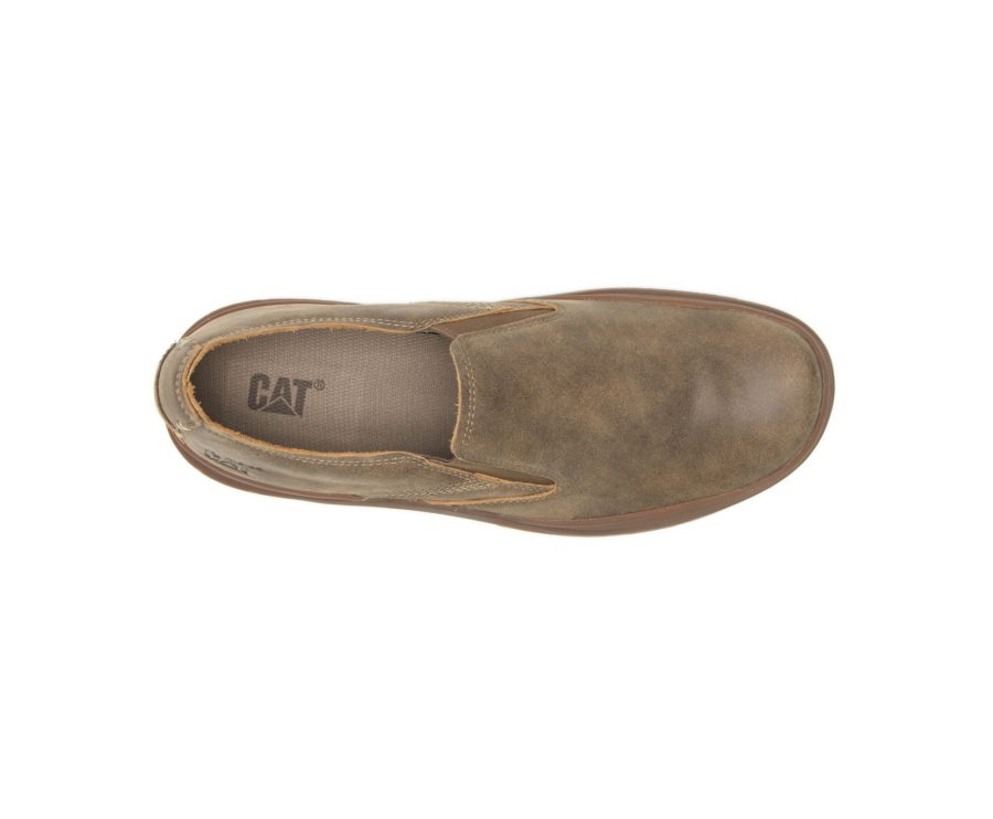 Caterpillar CAT Fused Slip On Shoe Moški Superge Rjave Zelene | CAT-873MY