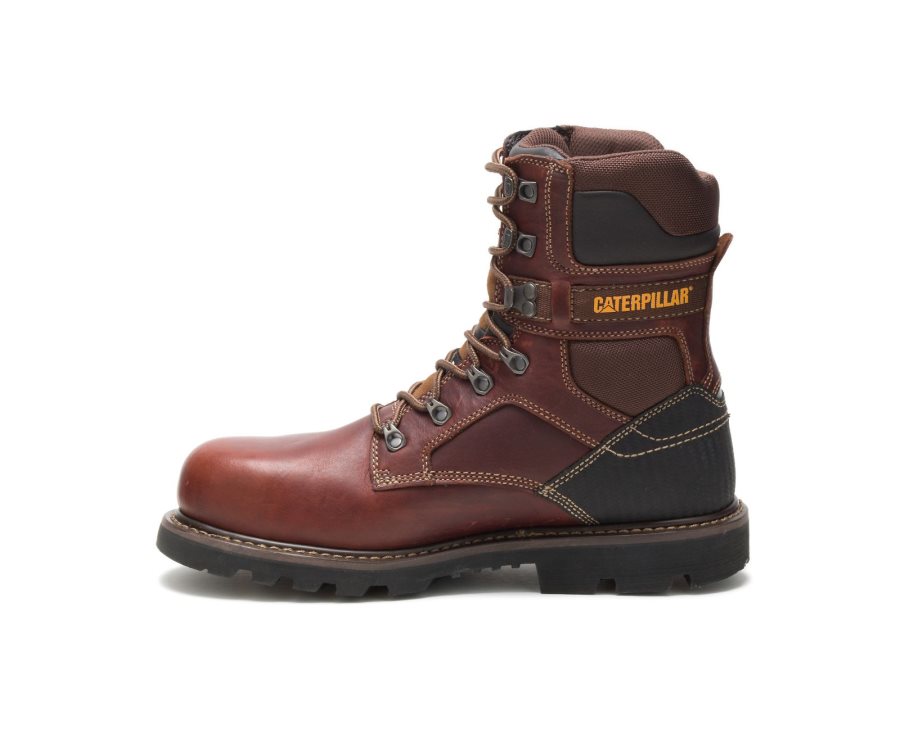 Caterpillar CAT Indiana 2.0 Steel Toe Moški Delovni Čevlji Rjave | CAT-574NO