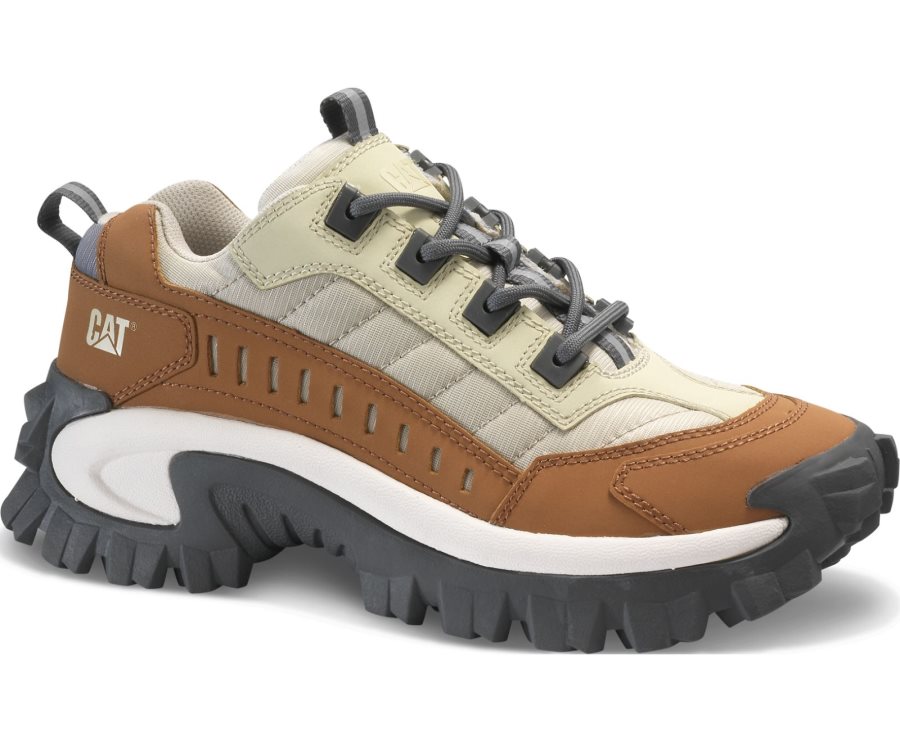 Caterpillar CAT Intruder Shoe Moški Casual Čevlji Rjave Bež | CAT-183YQ