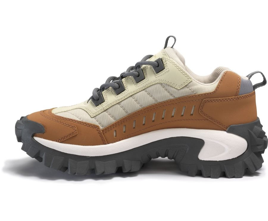 Caterpillar CAT Intruder Shoe Moški Casual Čevlji Rjave Bež | CAT-183YQ