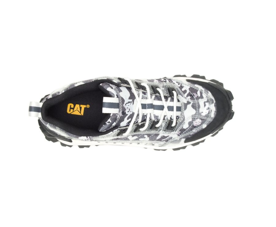 Caterpillar CAT Intruder Shoe Moški Casual Čevlji Črne Maskirni Vzorec | CAT-491CE