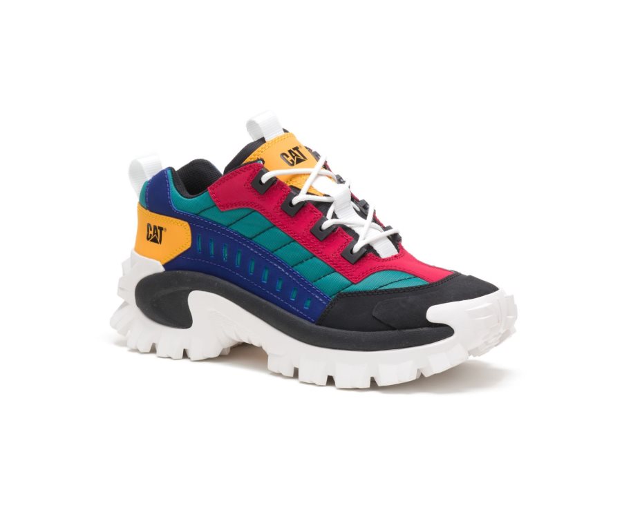 Caterpillar CAT Intruder Shoe Moški Casual Čevlji Črne Večbarvni | CAT-734LQ