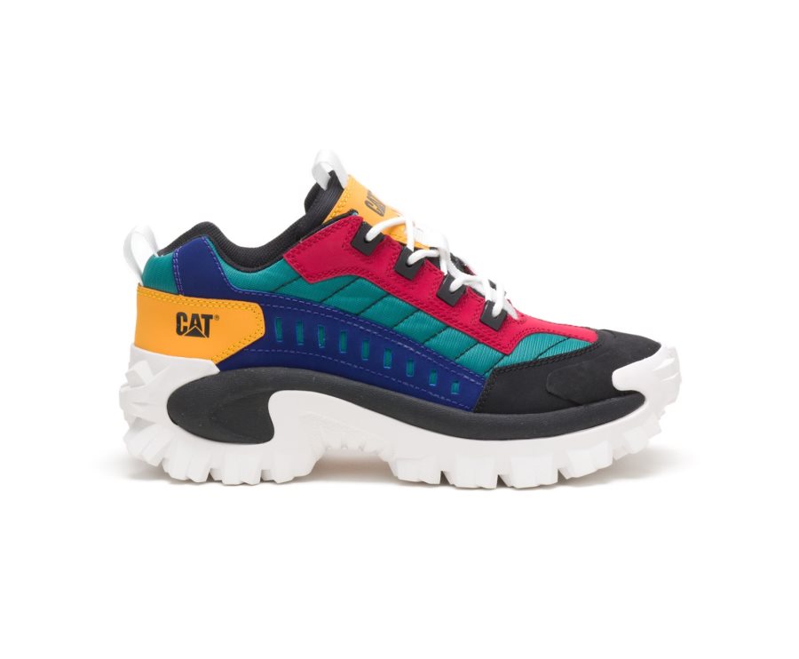 Caterpillar CAT Intruder Shoe Moški Casual Čevlji Črne Večbarvni | CAT-734LQ