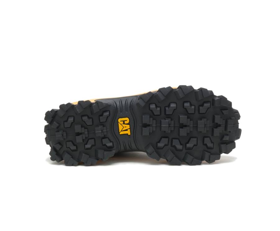 Caterpillar CAT Intruder Shoe Ženske Casual Čevlji Črne Rumene | CAT-758KO