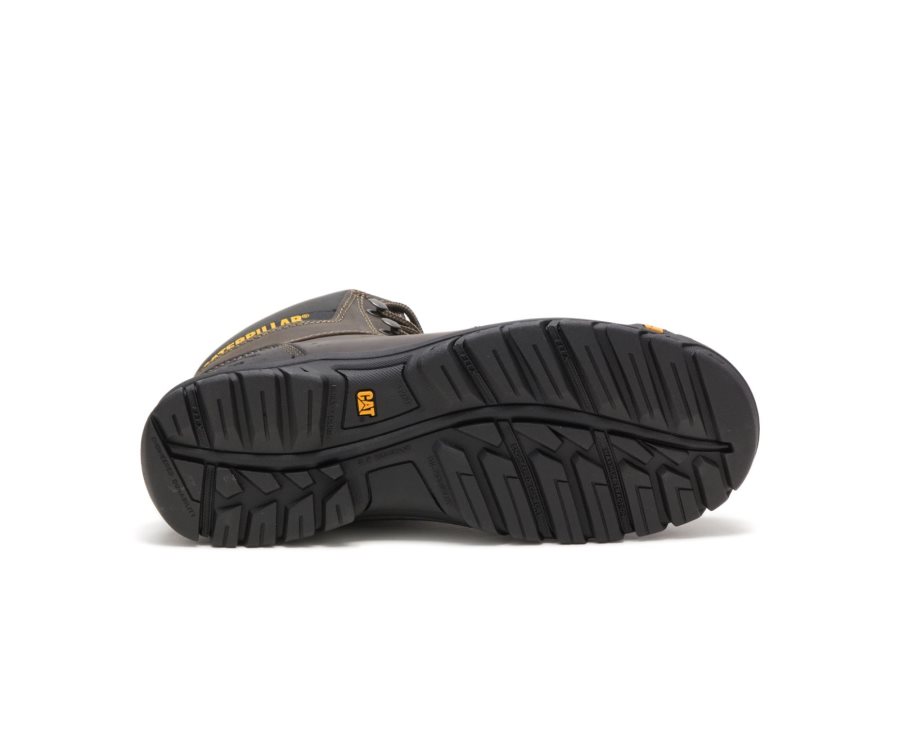 Caterpillar CAT Outline Steel Toe Moški Delovni Čevlji Temno Sive | CAT-476CD