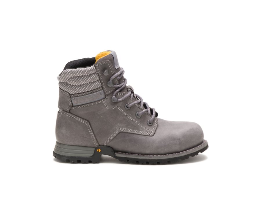 Caterpillar CAT Paisley 6" Steel Toe Ženske Delovni Čevlji Sive | CAT-208NE