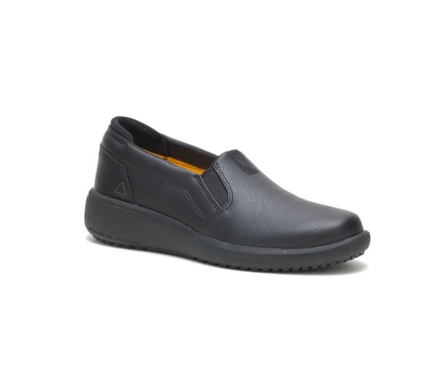 Caterpillar CAT ProRush SR+ Slip On Ženske Casual Čevlji Črne | CAT-684EA