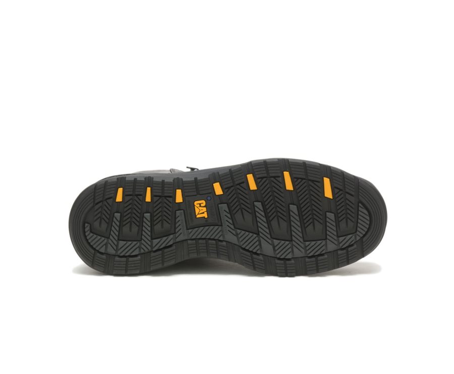 Caterpillar CAT Provoke Mid Waterproof Alloy Toe Moški Delovni Čevlji Črne | CAT-857DK