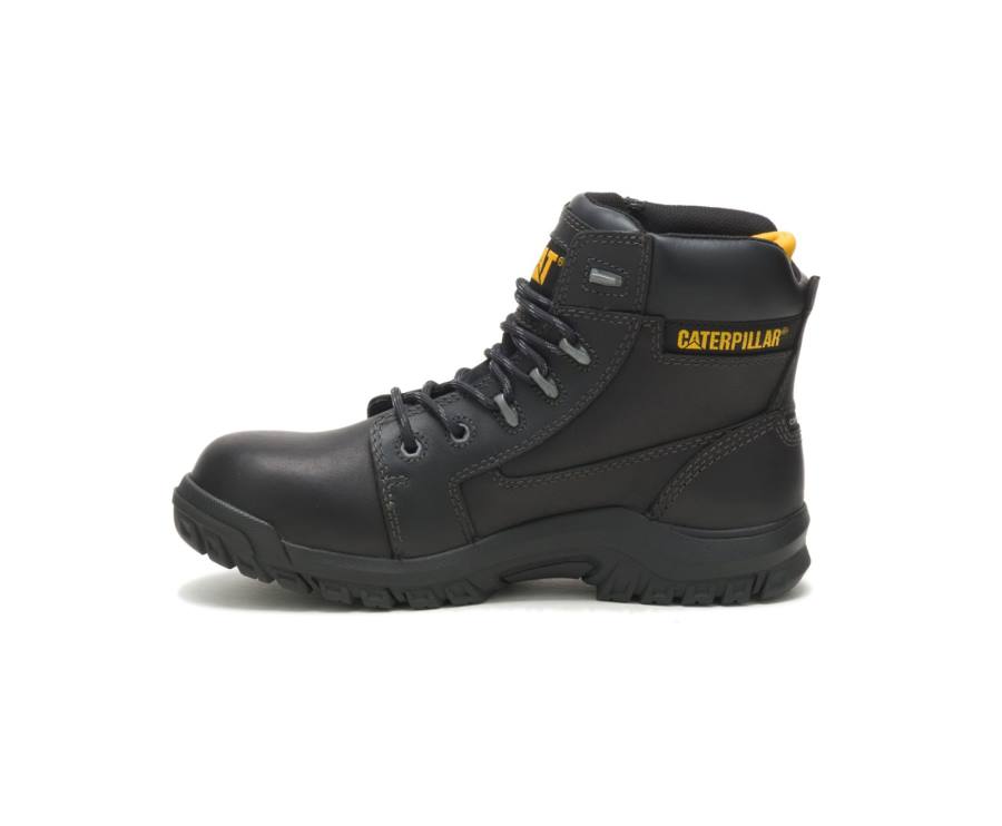 Caterpillar CAT Resorption Waterproof Composite Toe Ženske Delovni Čevlji Črne | CAT-738KO