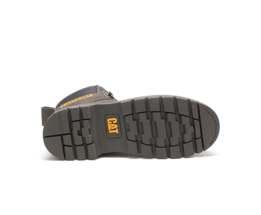 Caterpillar CAT Second Shift Steel Toe Moški Delovni Čevlji Sive | CAT-605CB