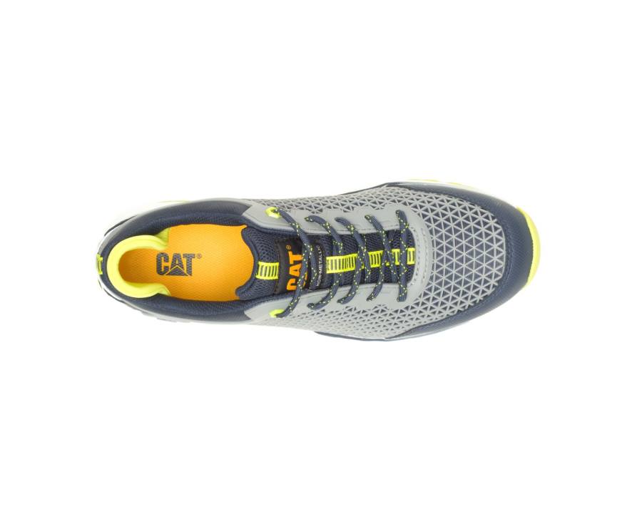 Caterpillar CAT Streamline 2.0 Composite Toe Moški Delovni Čevlji Temno Modre Rumene | CAT-809KO