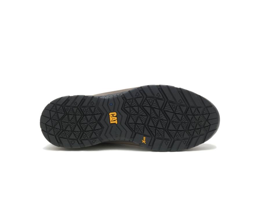 Caterpillar CAT Streamline 2.0 Usnje Composite Toe Moški Delovni Čevlji Rjave | CAT-813KO