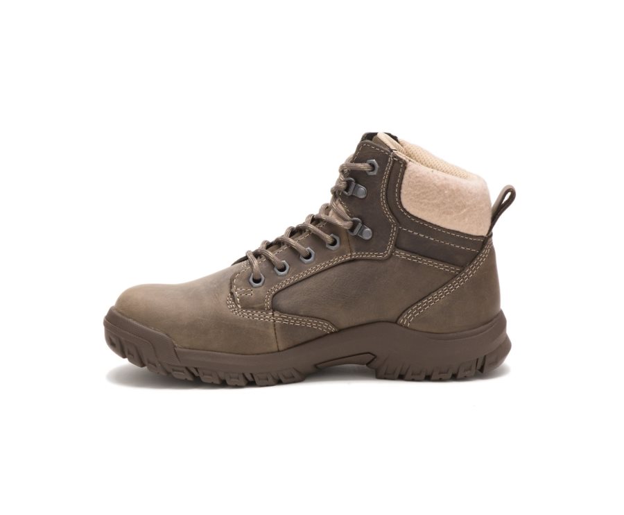 Caterpillar CAT Tess Steel Toe Ženske Delovni Čevlji Temno Sive | CAT-803UO