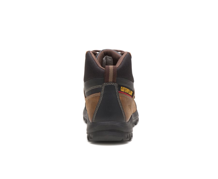 Caterpillar CAT Threshold Waterproof Moški Delovni Čevlji Rjave | CAT-758XL