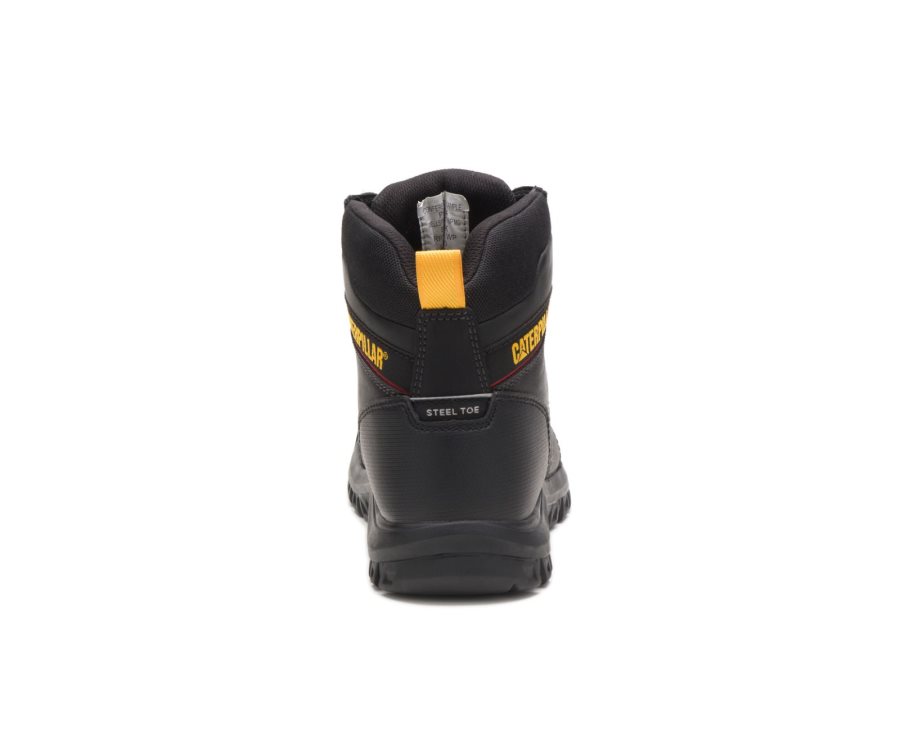 Caterpillar CAT Wellspring Waterproof Metatarsal Guard Steel Toe Moški Delovni Čevlji Črne | CAT-871CJ