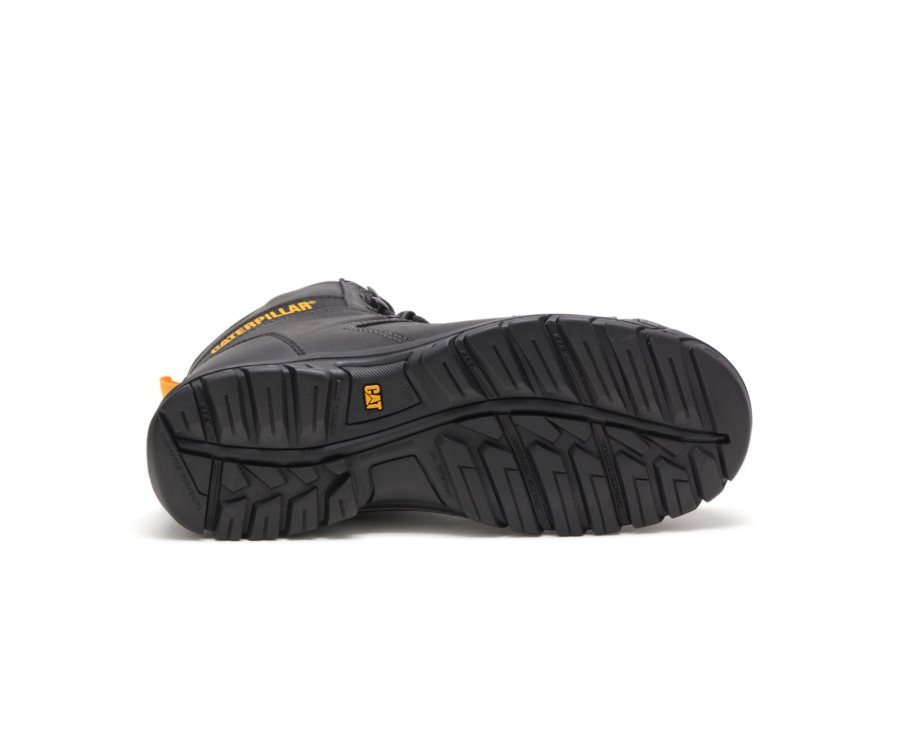 Caterpillar CAT Wellspring Waterproof Metatarsal Guard Steel Toe Moški Delovni Čevlji Črne | CAT-871CJ